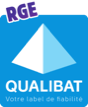 Logo RGE Qualibat — entreprise certifiée